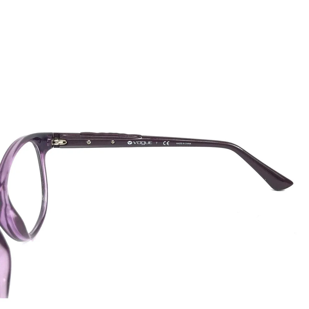 Vogue Eyeglasses Frames VO5055 2409 Purple Cat Eye Full Rim 51-18-140